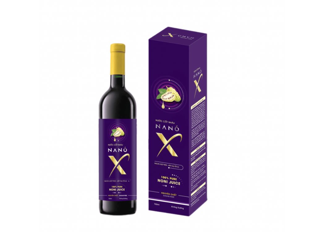 2. Chai 750ml – Nước Cốt Nhàu NANO X (Nguyên chất)