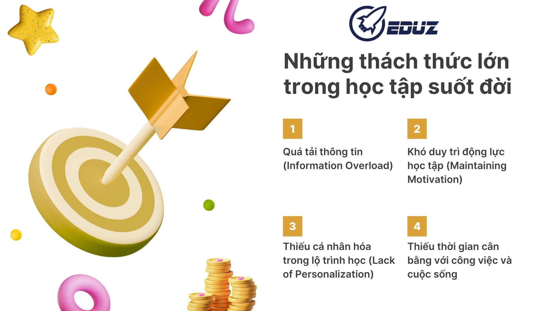 1. Những thách thức lớn trong học tập suốt đời