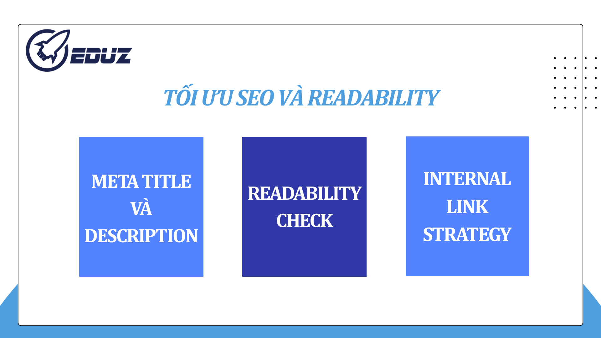5. Tối ưu SEO và readability