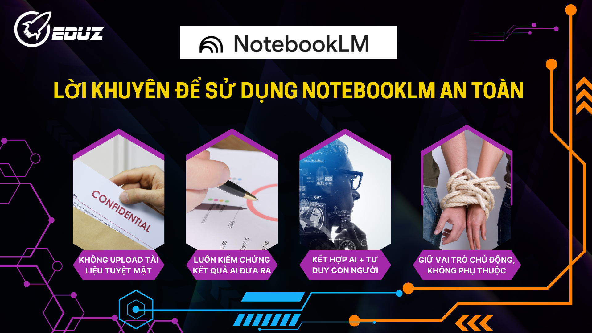 4. Lời khuyên để sử dụng NotebookLM an toàn