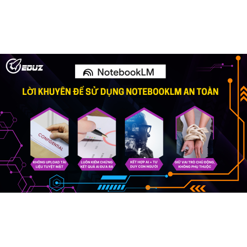 4. Lời khuyên để sử dụng NotebookLM an toàn