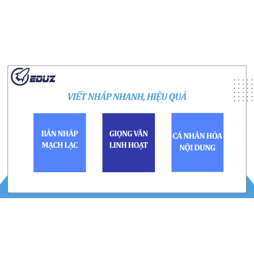 4. Viết nháp nhanh, hiệu quả