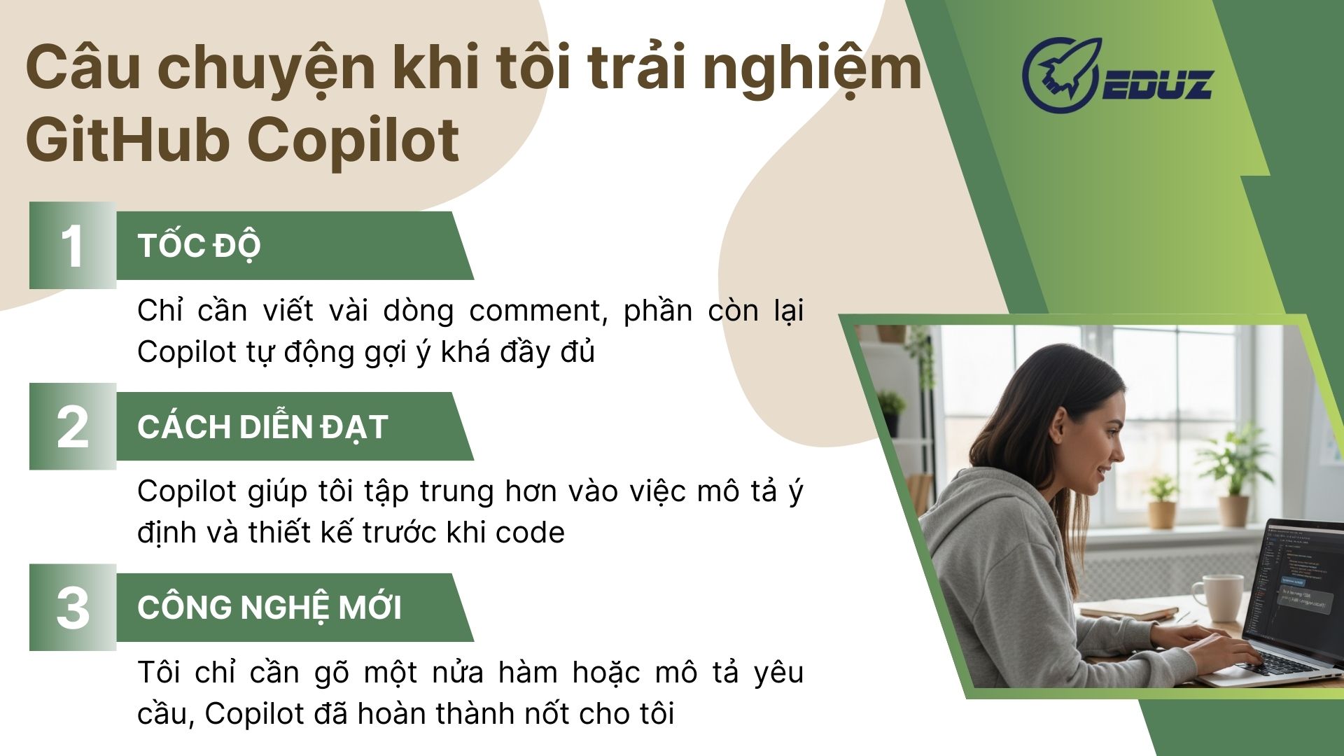 1. Câu Chuyện Khi Tôi Trải Nghiệm GitHub Copilot