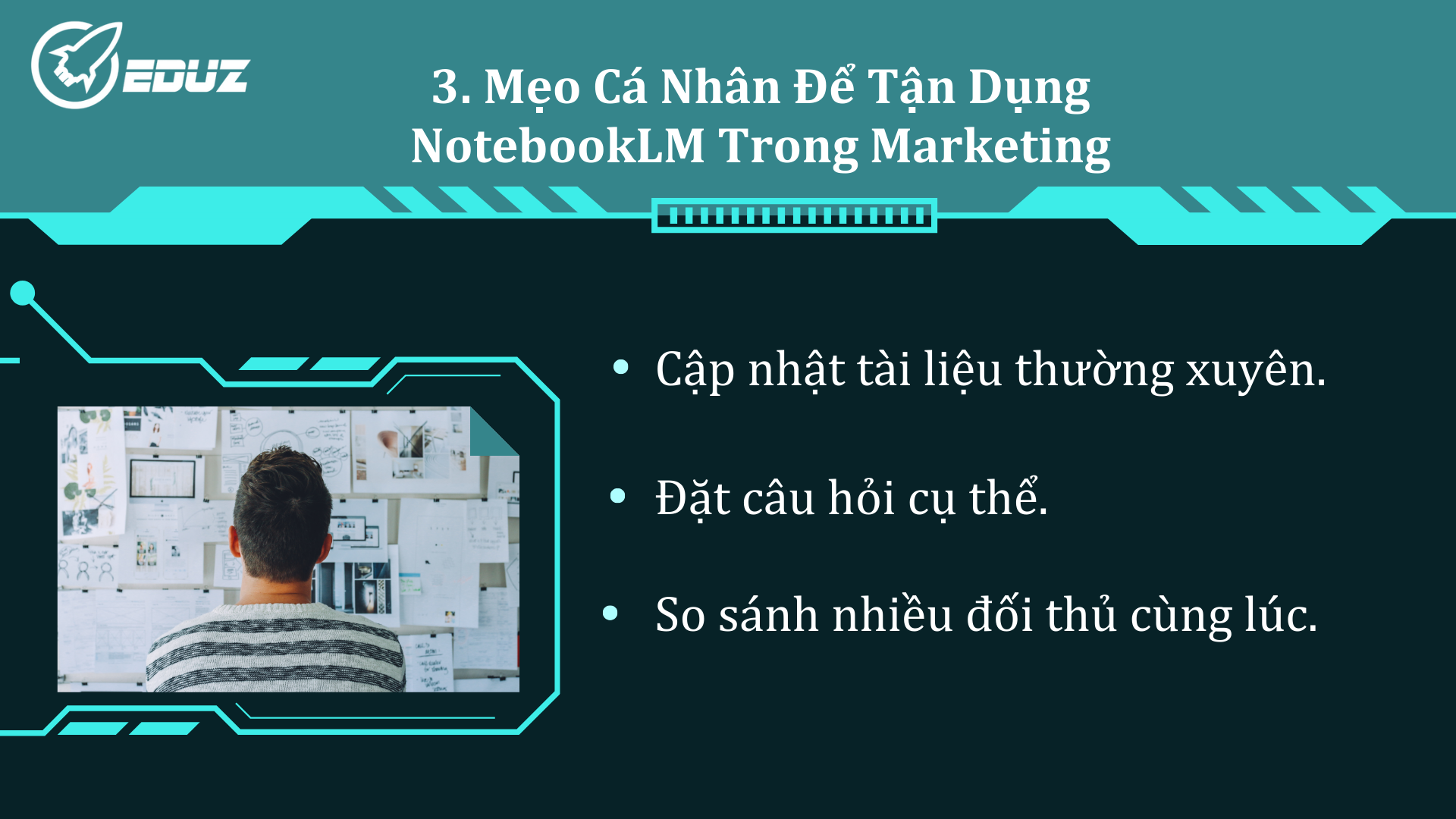 3. Mẹo Cá Nhân Để Tận Dụng NotebookLM Trong Marketing