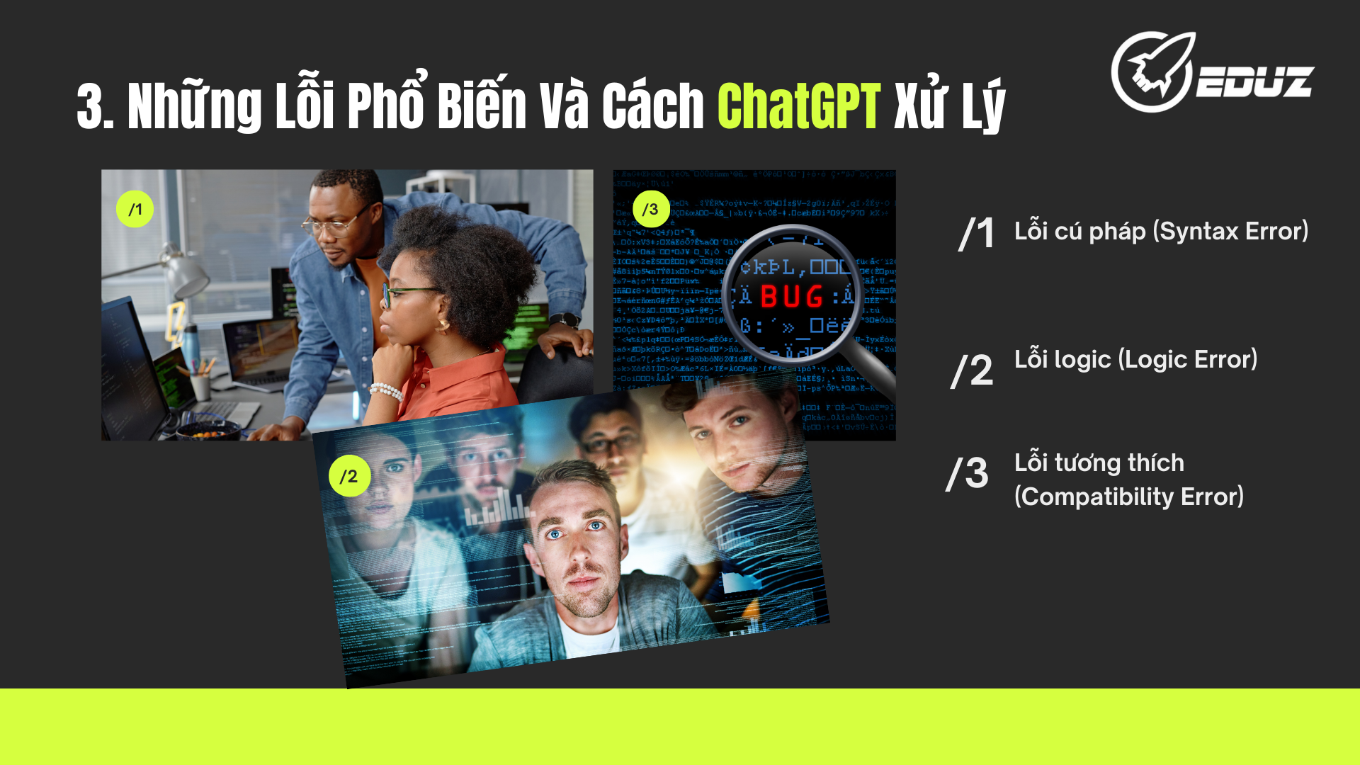 3. Những Lỗi Phổ Biến Và Cách ChatGPT Xử Lý