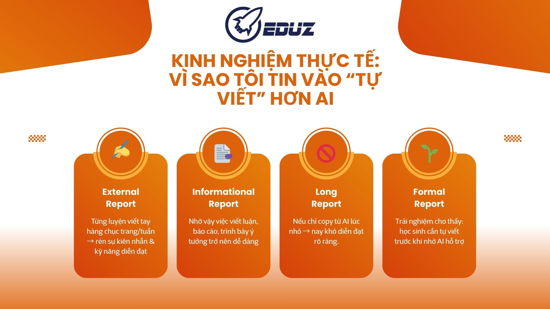4. Kinh nghiệm thực tế: Vì sao tôi tin vào “tự viết” hơn AI