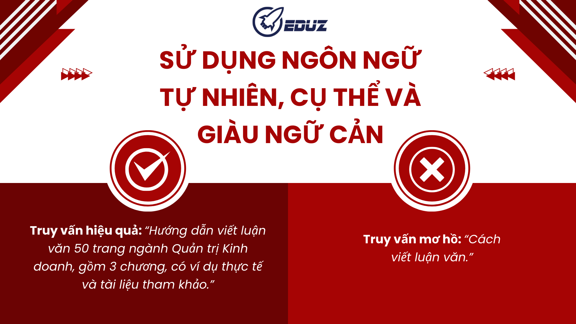 2. Sử dụng ngôn ngữ tự nhiên, cụ thể và giàu ngữ cảnh