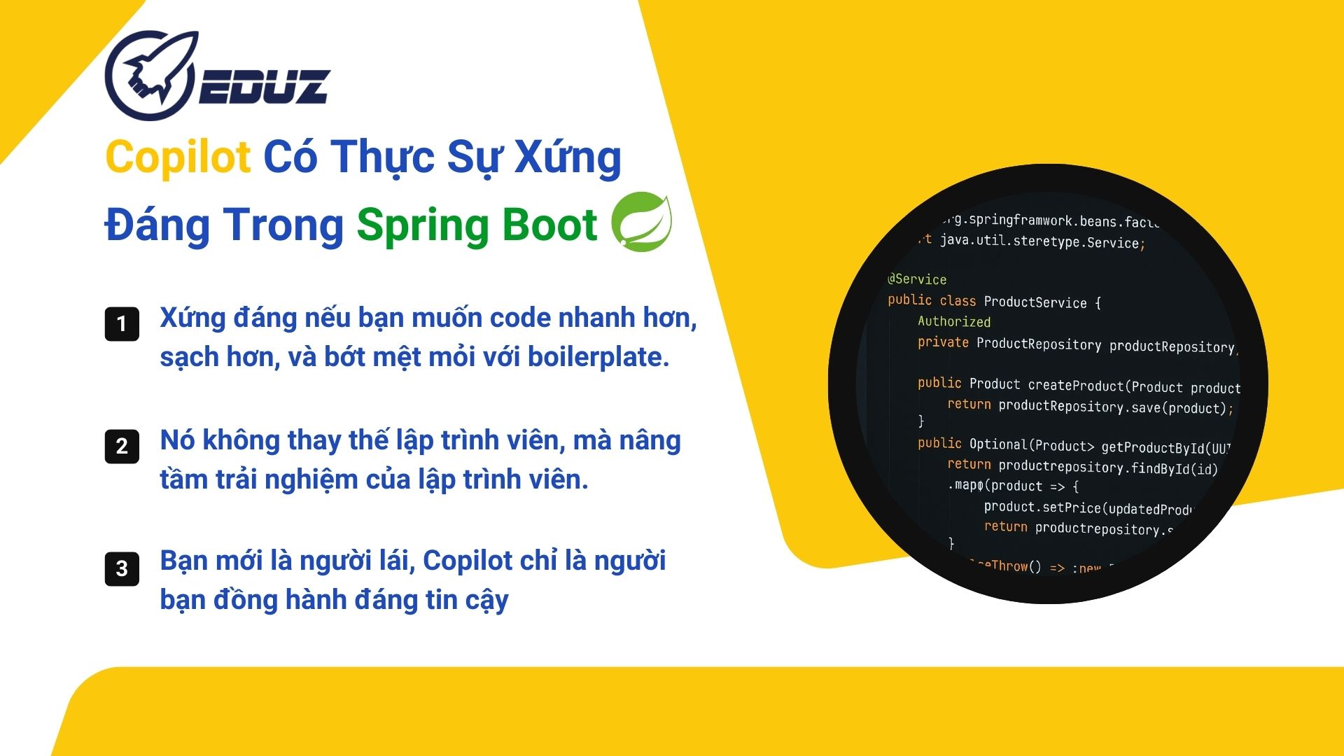 4. Copilot Có Thực Sự Xứng Đáng Trong Spring Boot? Bài Học Tôi Nhận Được