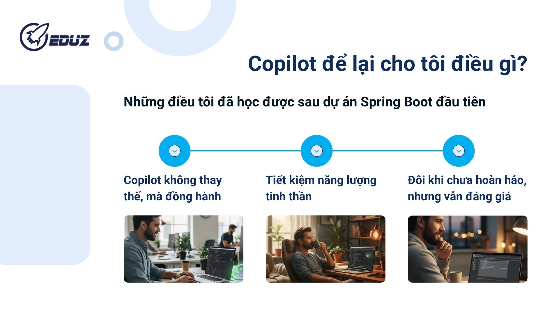 4. Sau dự án Spring Boot đầu tiên, Copilot để lại cho tôi điều gì?