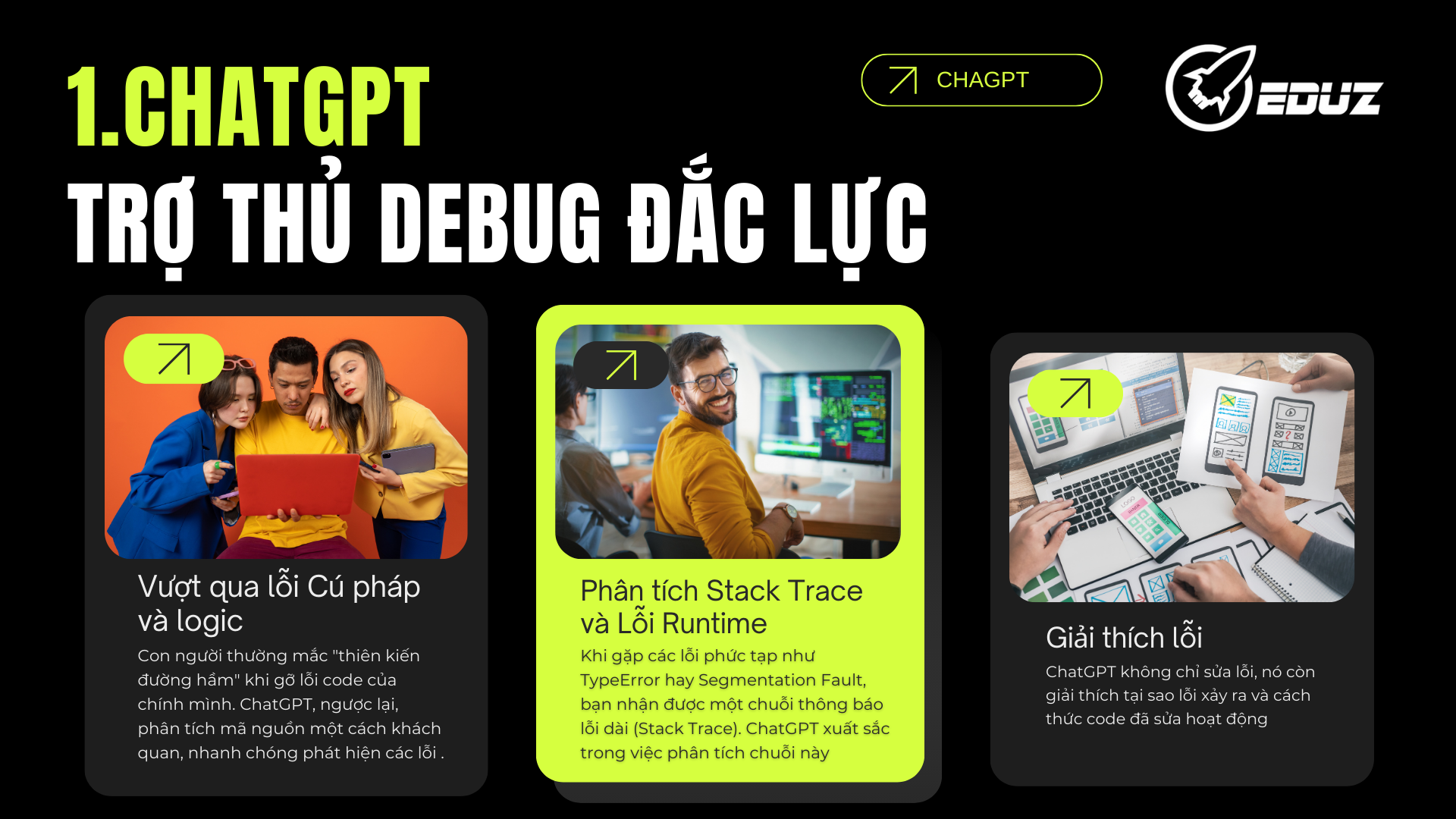 1. ChatGPT – Trợ Thủ Debug Đắc Lực