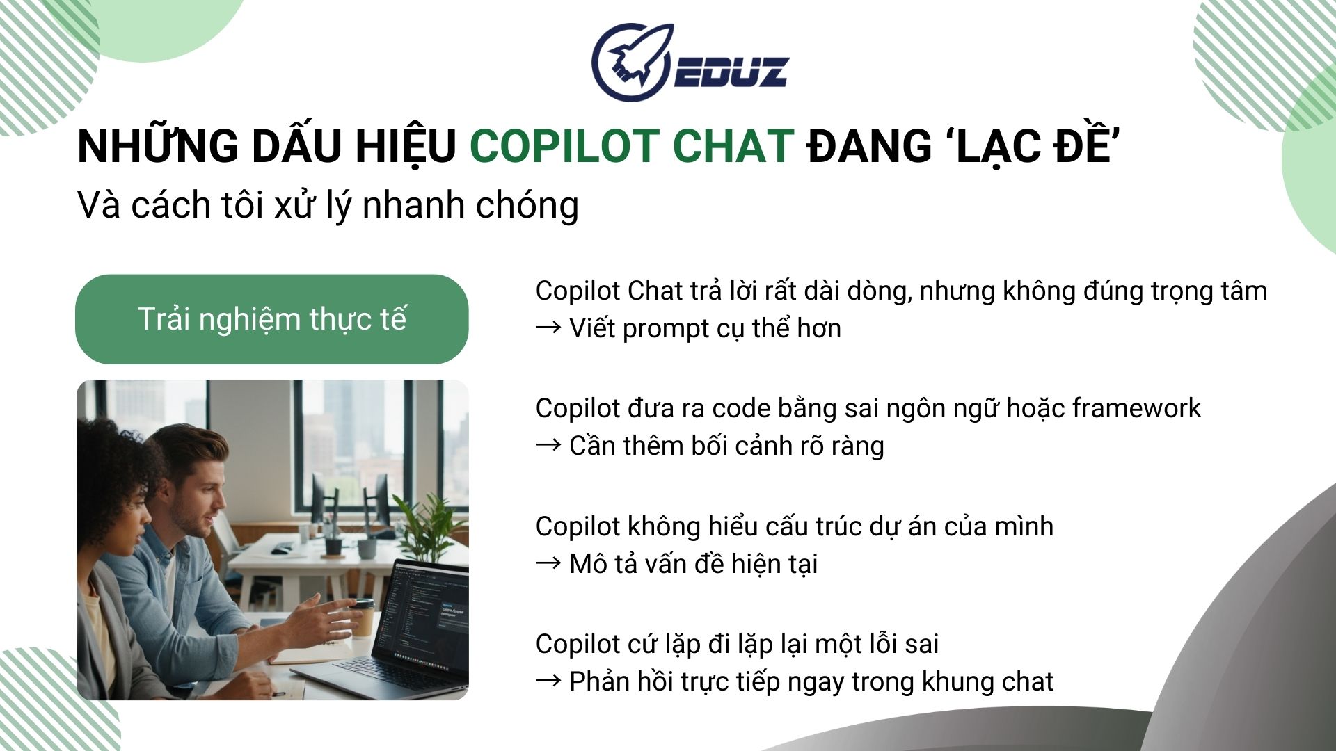 3. Những dấu hiệu Copilot Chat đang ‘lạc đề’ và cách tôi xử lý nhanh chóng