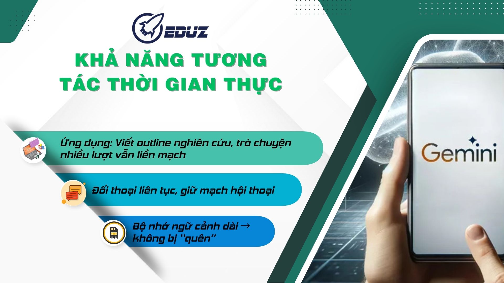 3. Khả năng tương tác thời gian thực
