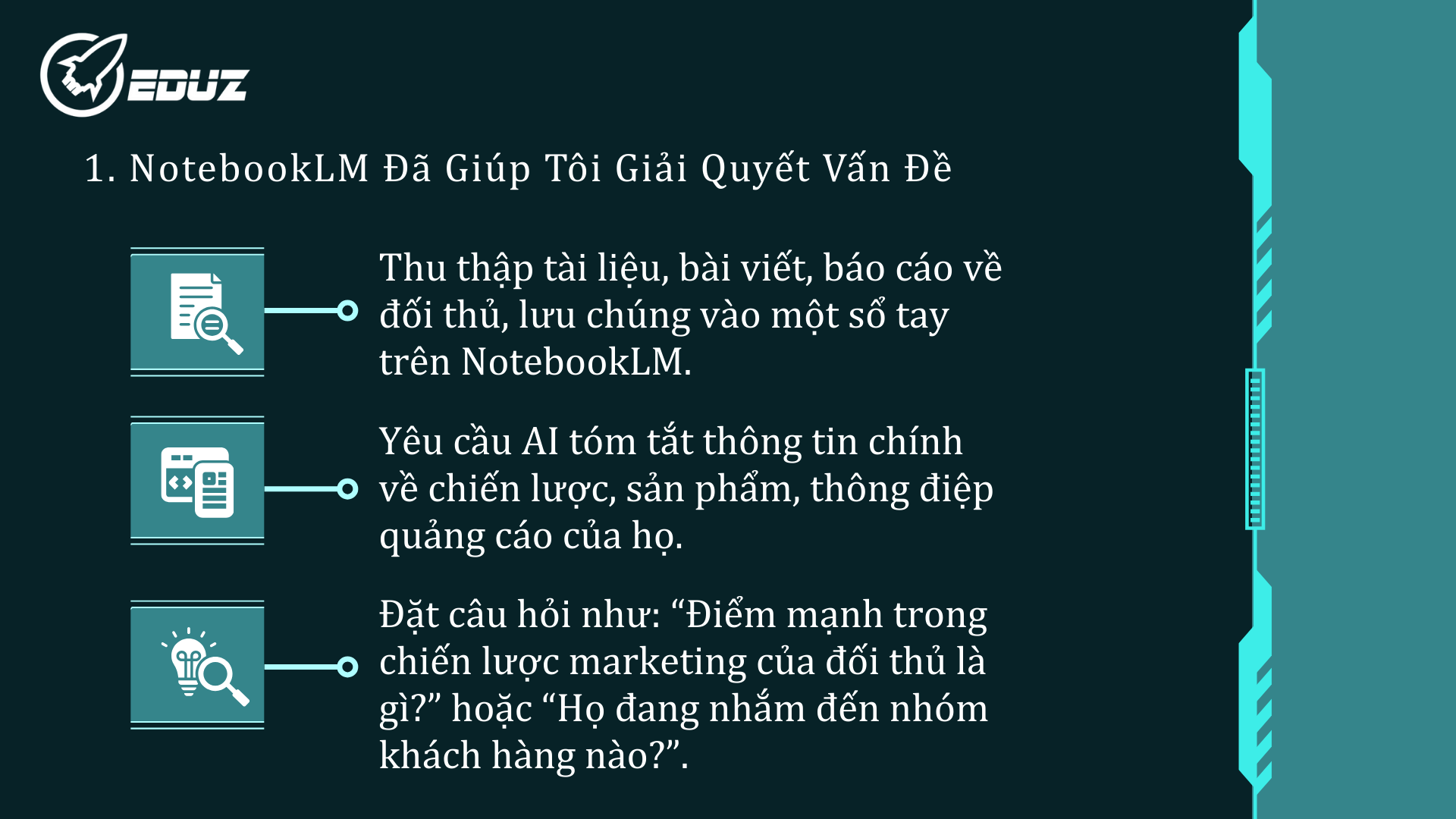 1.NotebookLM Đã Giúp Tôi Giải Quyết Vấn Đề