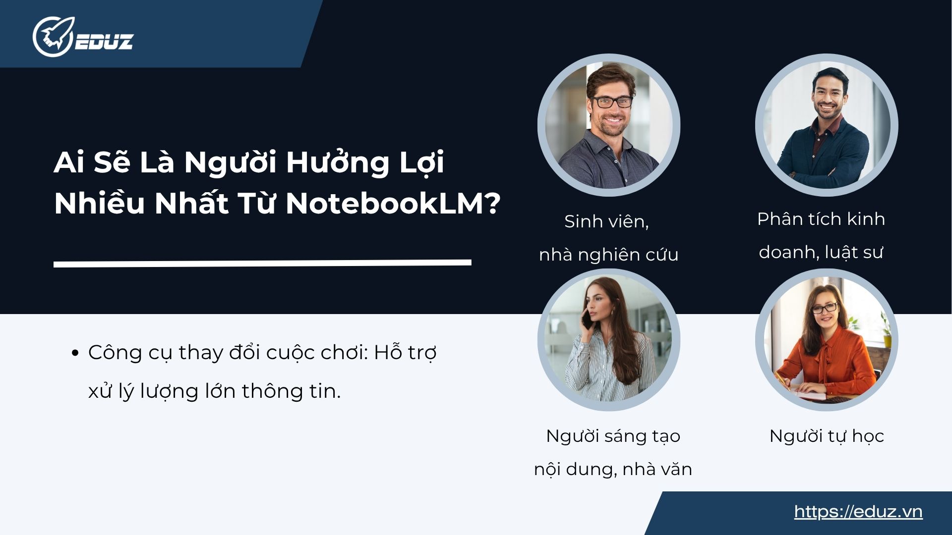 Vậy, Ai Sẽ Là Người Hưởng Lợi Nhiều Nhất Từ NotebookLM?