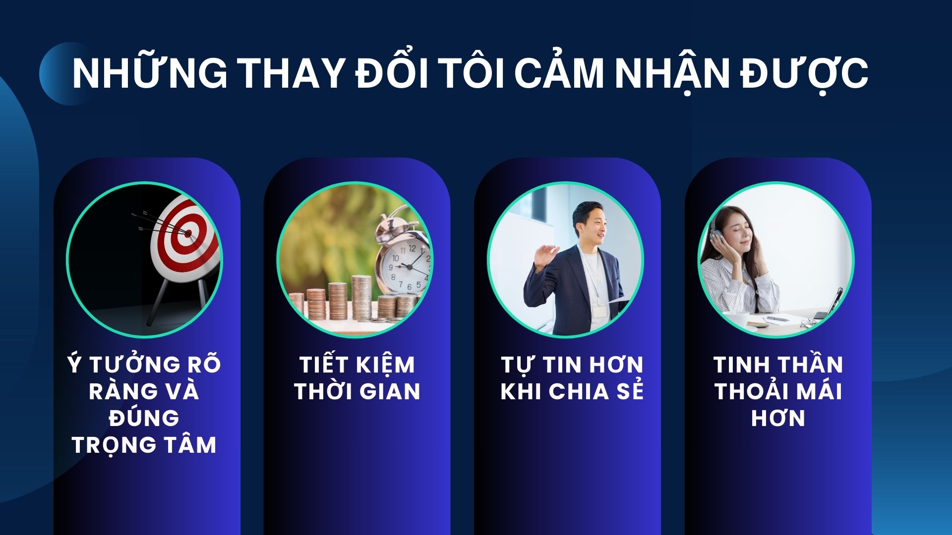 Những thay đổi tôi cảm nhận được