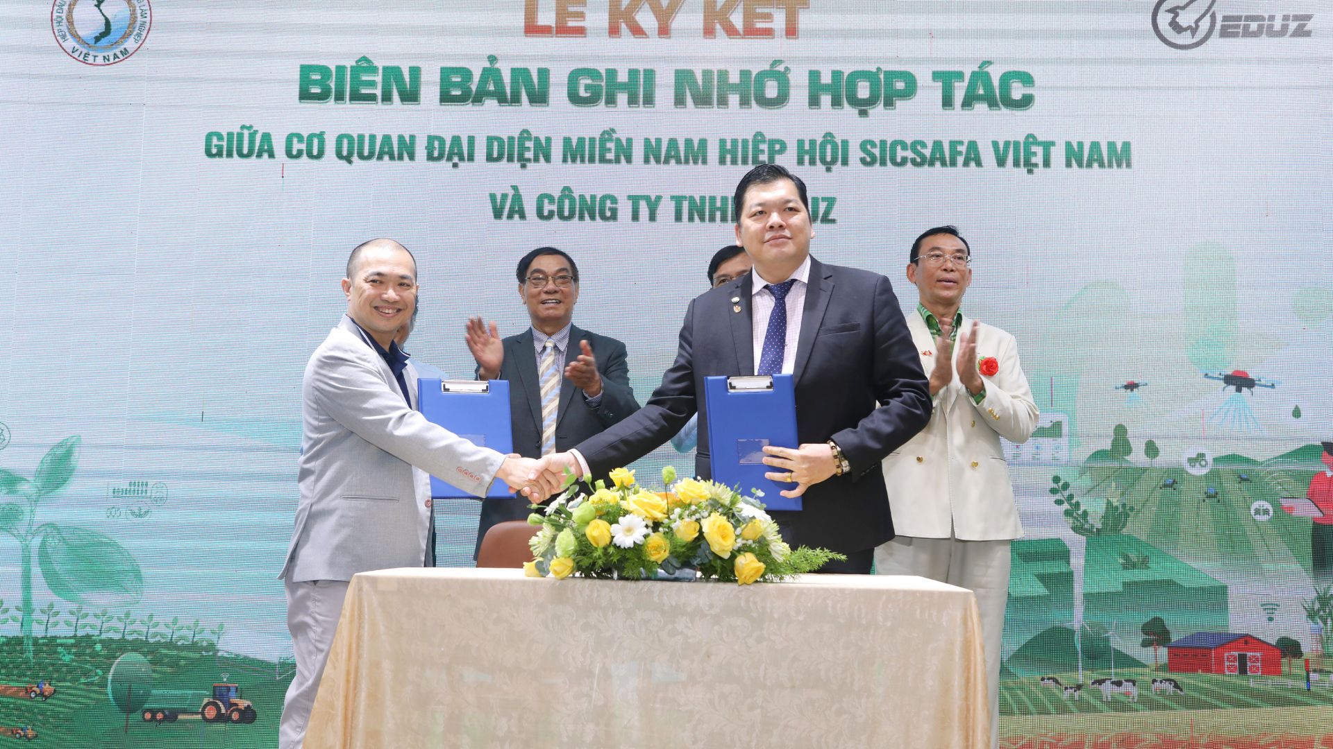 EDUZ ký kết hợp tác cùng SICSAFA