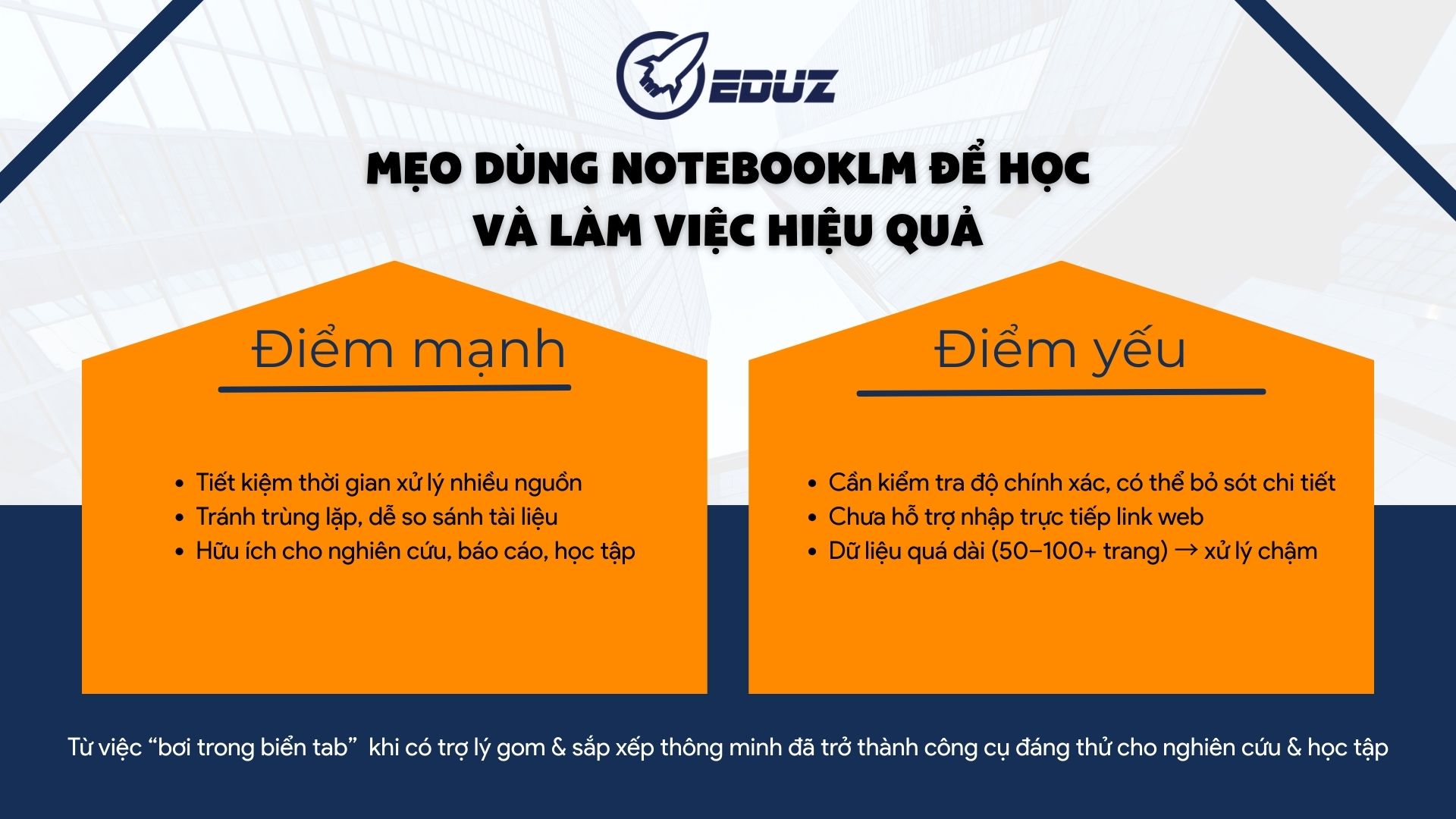 5. Điểm mạnh và hạn chế sau khi trải nghiệm