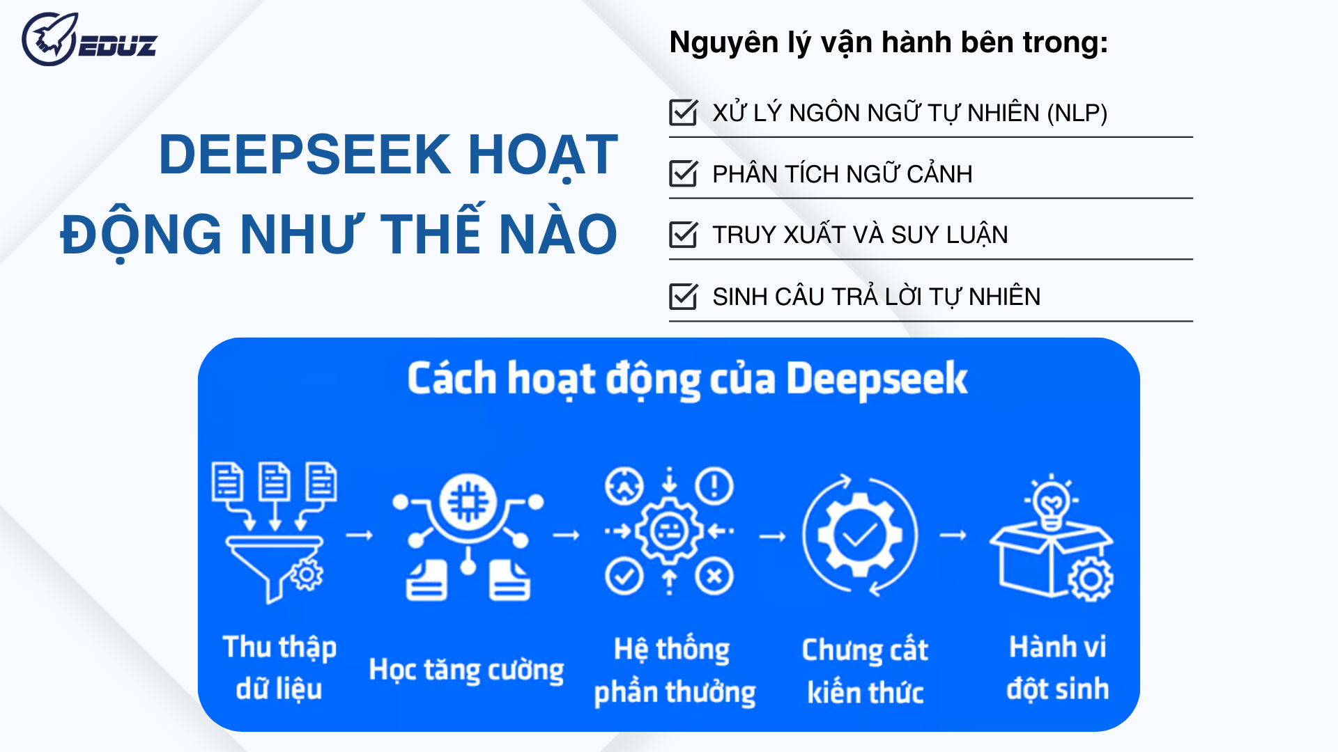 1. DeepSeek hoạt động như thế nào?