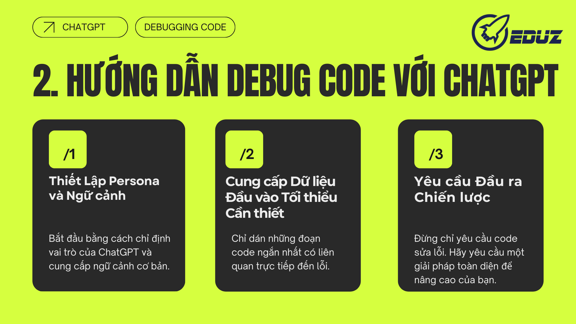 2. Hướng Dẫn Debug Code Với ChatGPT