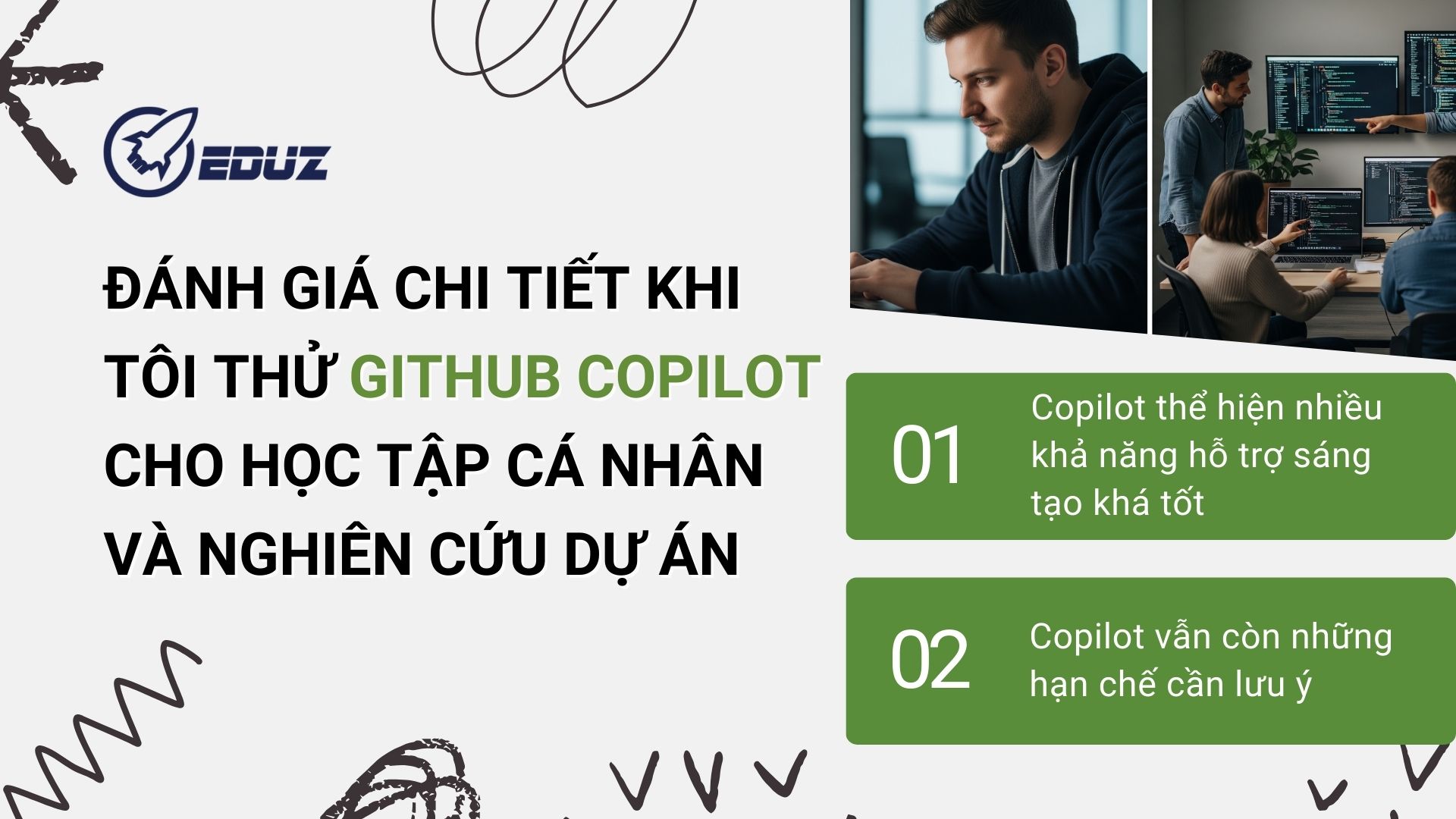 2. Đánh giá chi tiết khi tôi thử GitHub Copilot cho học tập cá nhân và nghiên cứu dự án