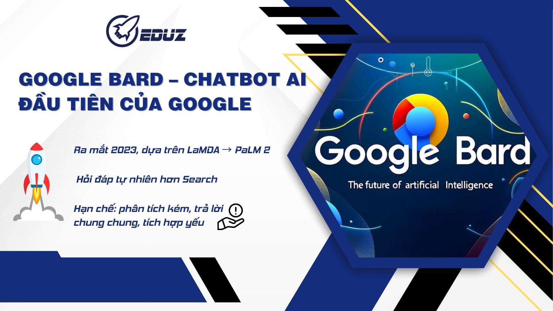 1. Google Bard – chatbot AI đầu tiên của Google