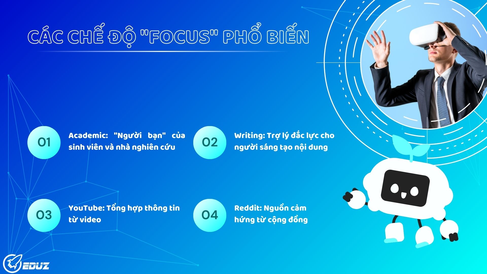 Bài học 2: Phân tích các chế độ "Focus" phổ biến
