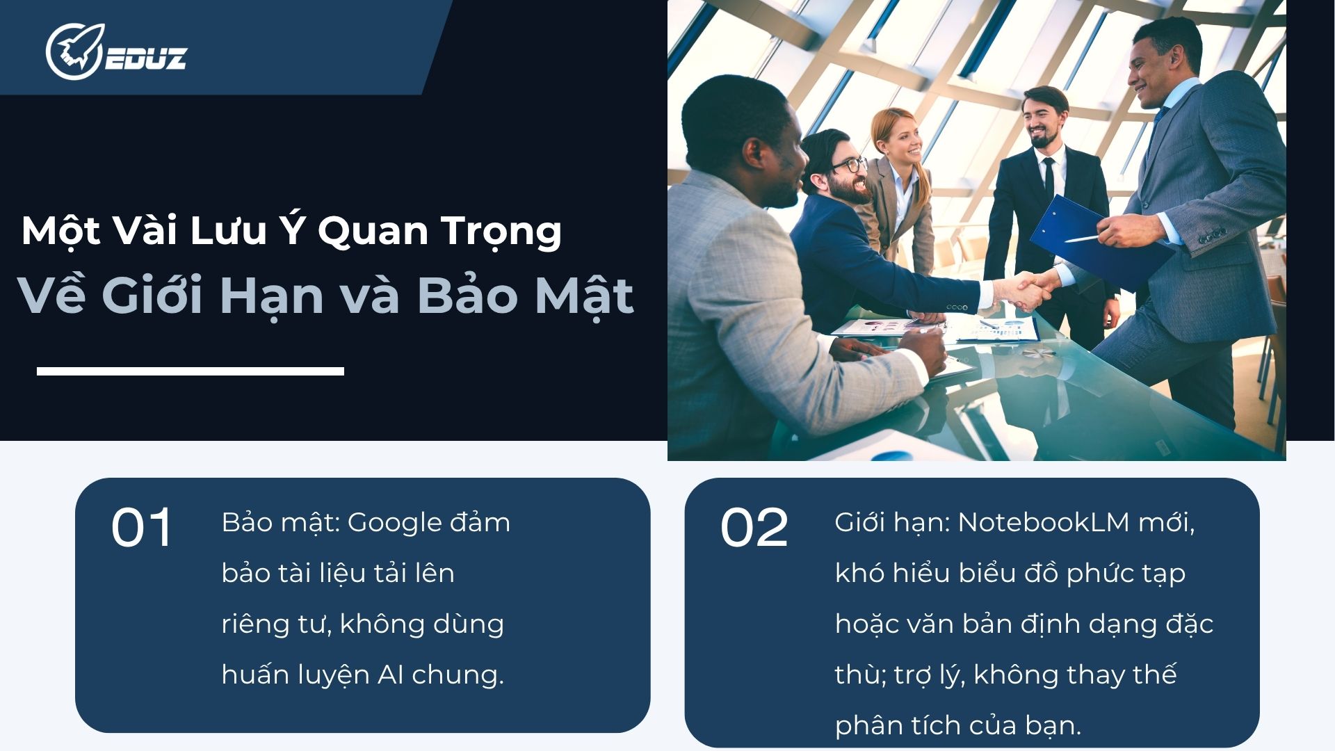Một Vài Lưu Ý Quan Trọng Về Giới Hạn và Bảo Mật