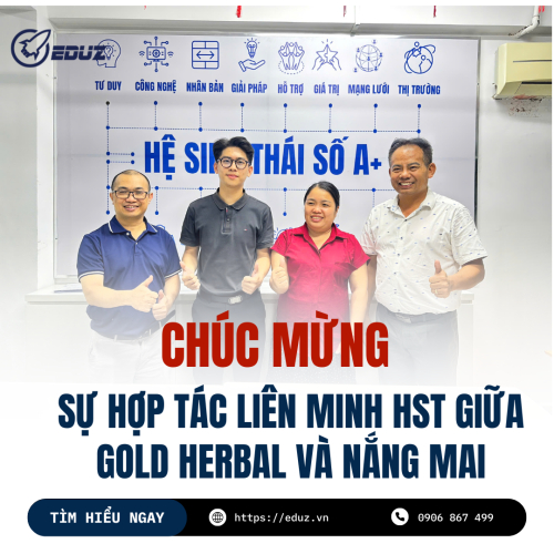 Chúc Mừng Sự Hợp Tác Liên Minh Hệ Sinh Thái Giữa Gold Herbal Và Nắng Mai
