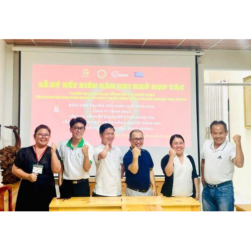 HST Liên minh Và Viện S.LR.I: Chính Thức Ký Kết Hợp Tác Lan Tỏa Giá Trị Bền Vững