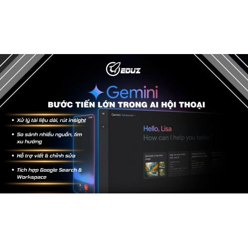 3. Gemini – bước tiến lớn trong AI hội thoại