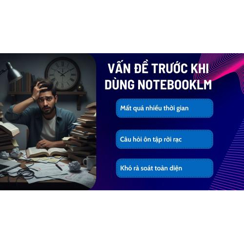 Vấn đề trước khi dùng NotebookLM