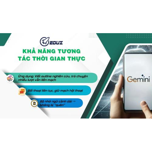 3. Khả năng tương tác thời gian thực