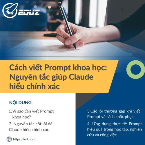 Cách Viết Prompt Khoa Học: Nguyên Tắc Giúp Claude Hiểu Chính Xác