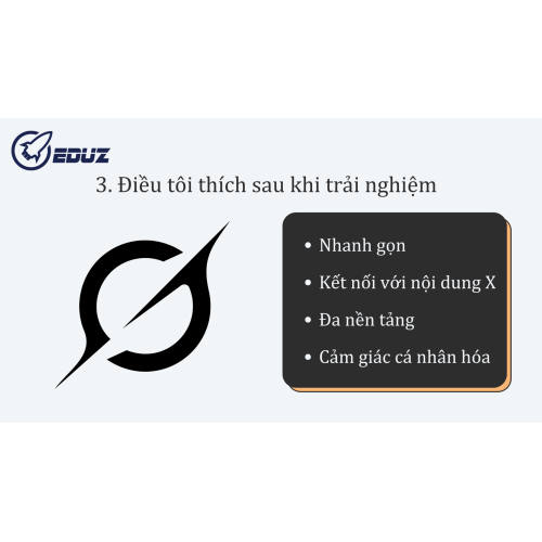 3. Điều tôi thích sau khi trải nghiệm