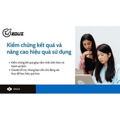 4. Kiếm chứng kết quả và nâng cao hiệu quả sử dụng