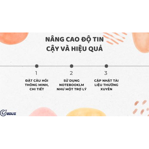 Lời khuyên của chuyên gia: Nâng cao độ tin cậy và hiệu quả