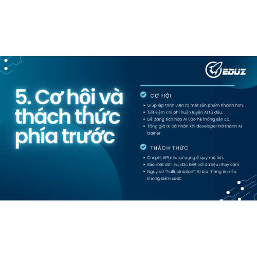 5.  Cơ hội và thách thức phía trước