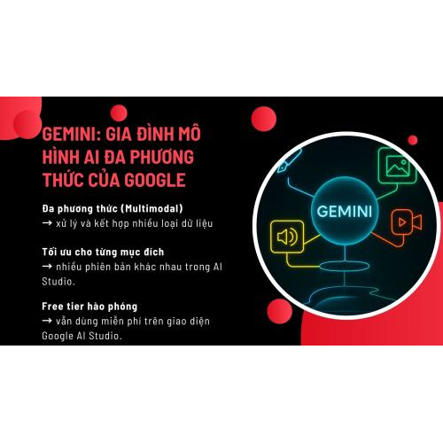 Gemini: Gia đình mô hình AI đa phương thức của Google