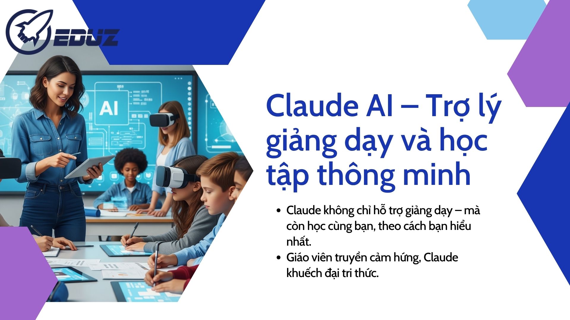 2. Claude AI – Trợ lý giảng dạy và học tập thông minh