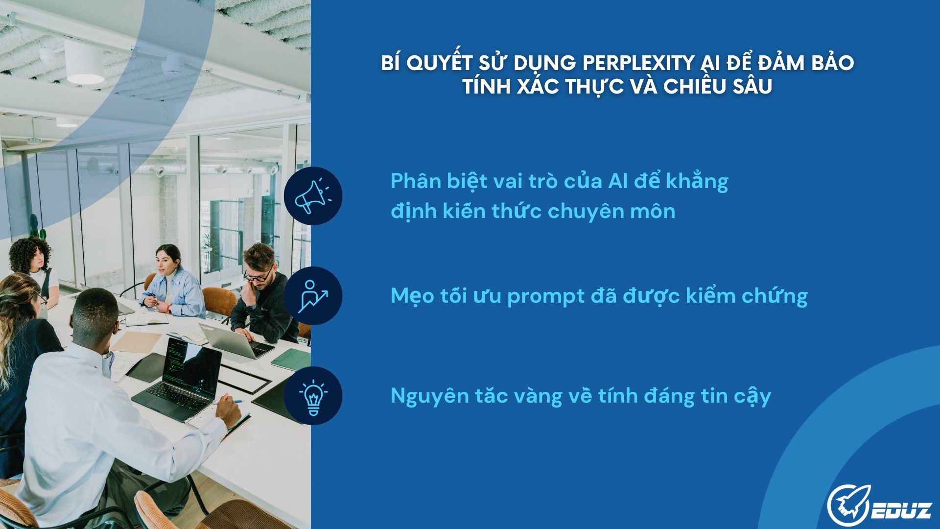 Bí quyết sử dụng perplexity AI để đảm bảo tính xác thực và chiều sâu