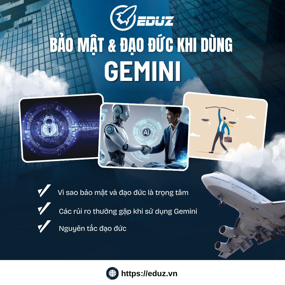 Bảo Mật & Đạo Đức Khi Dùng Gemini: Điều Cần Lưu Ý Trong Công Việc
