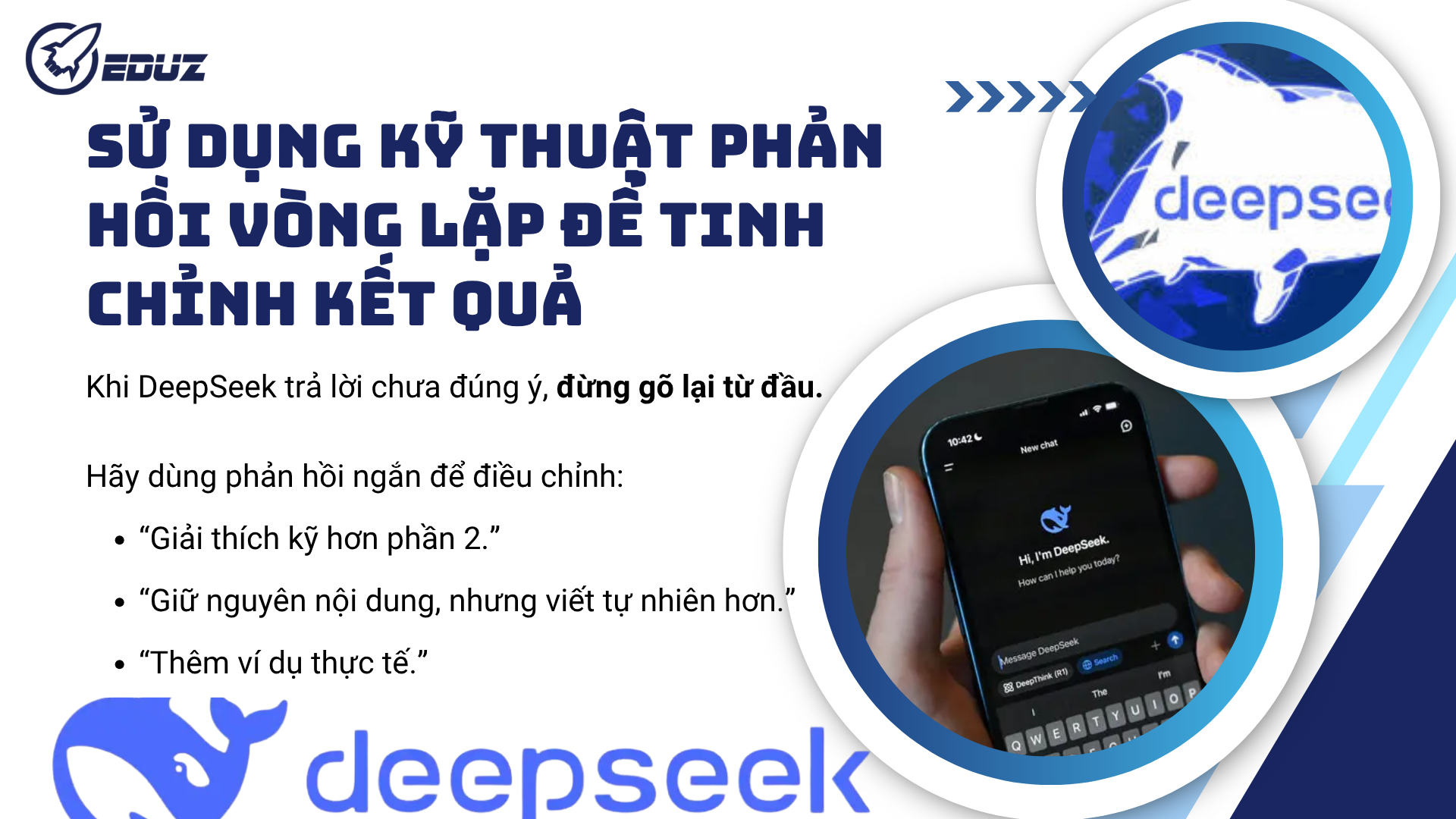 6. Sử dụng kỹ thuật phản hồi vòng lặp để tinh chỉnh kết quả