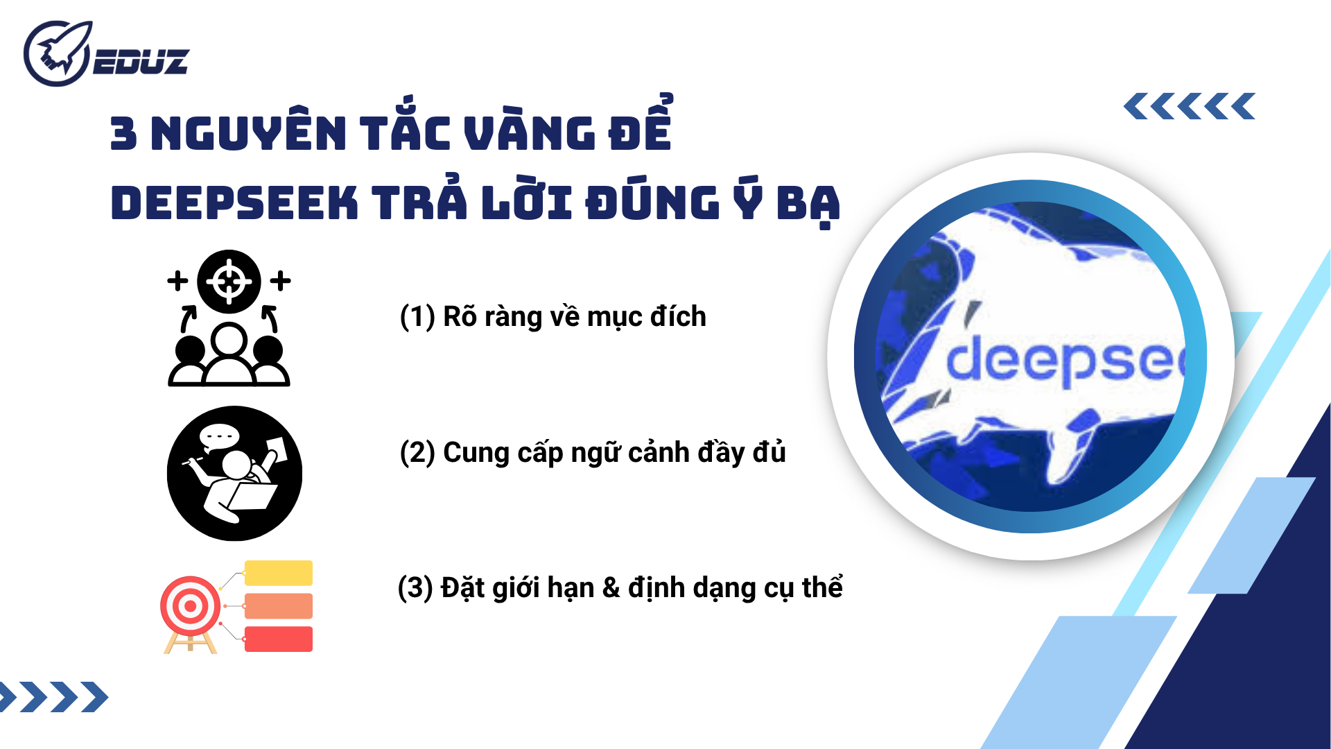 3. 3 nguyên tắc vàng để DeepSeek trả lời đúng ý bạn