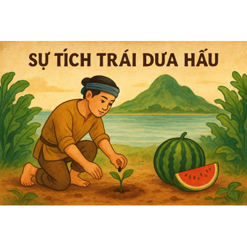 Sự tích “trái dưa hấu”