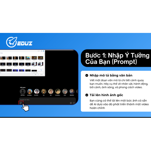 Bước 1: Nhập Ý Tưởng Của Bạn (Prompt)