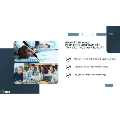 Bí quyết sử dụng perplexity AI để đảm bảo tính xác thực và hiệu suất