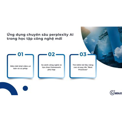 Ứng dụng chuyên sâu perplexity AI trong học tập công nghệ mới