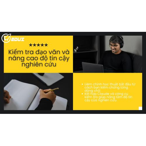 4. Kiểm tra đạo văn và nâng cao độ tin cậy nghiên cứu