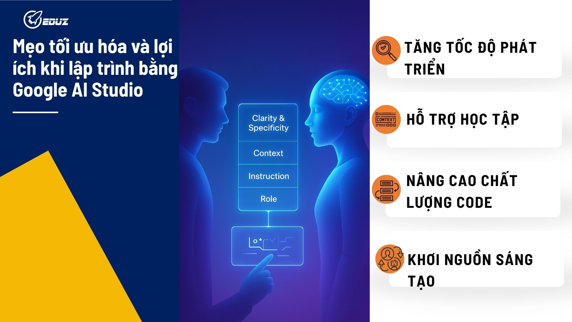 Mẹo tối ưu hóa và lợi ích khi lập trình bằng Google AI Studio