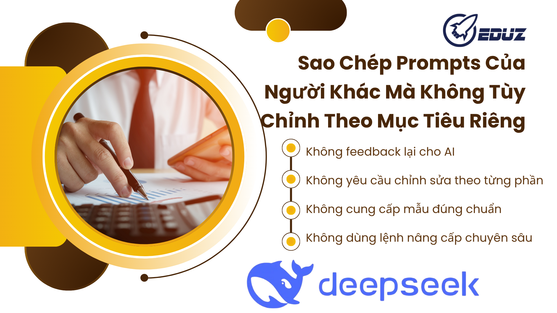 4. Sao Chép Prompts Của Người Khác Mà Không Tùy Chỉnh Theo Mục Tiêu Riêng